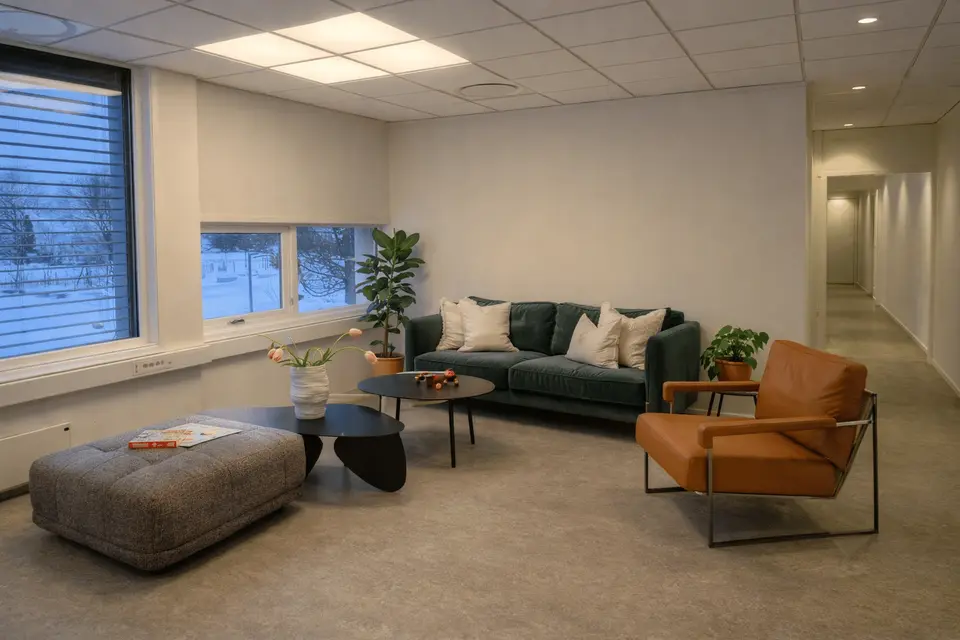 Lounge i Nannestad Kontorfellesskap